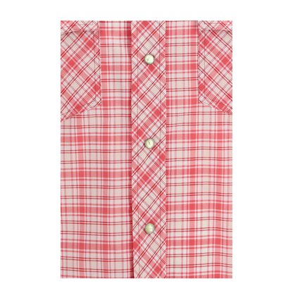 Slim Checked Cotton Poplin Shirt - Image 3