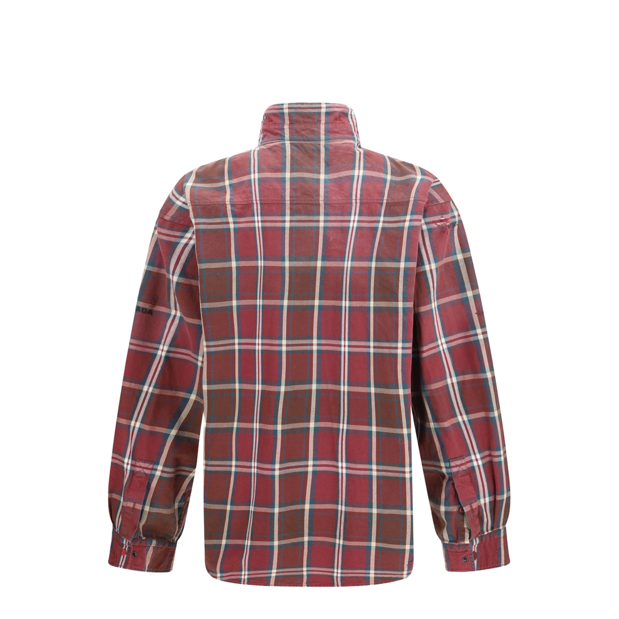 Zip Shirt in Cotton-Blend Flannel - Image 2