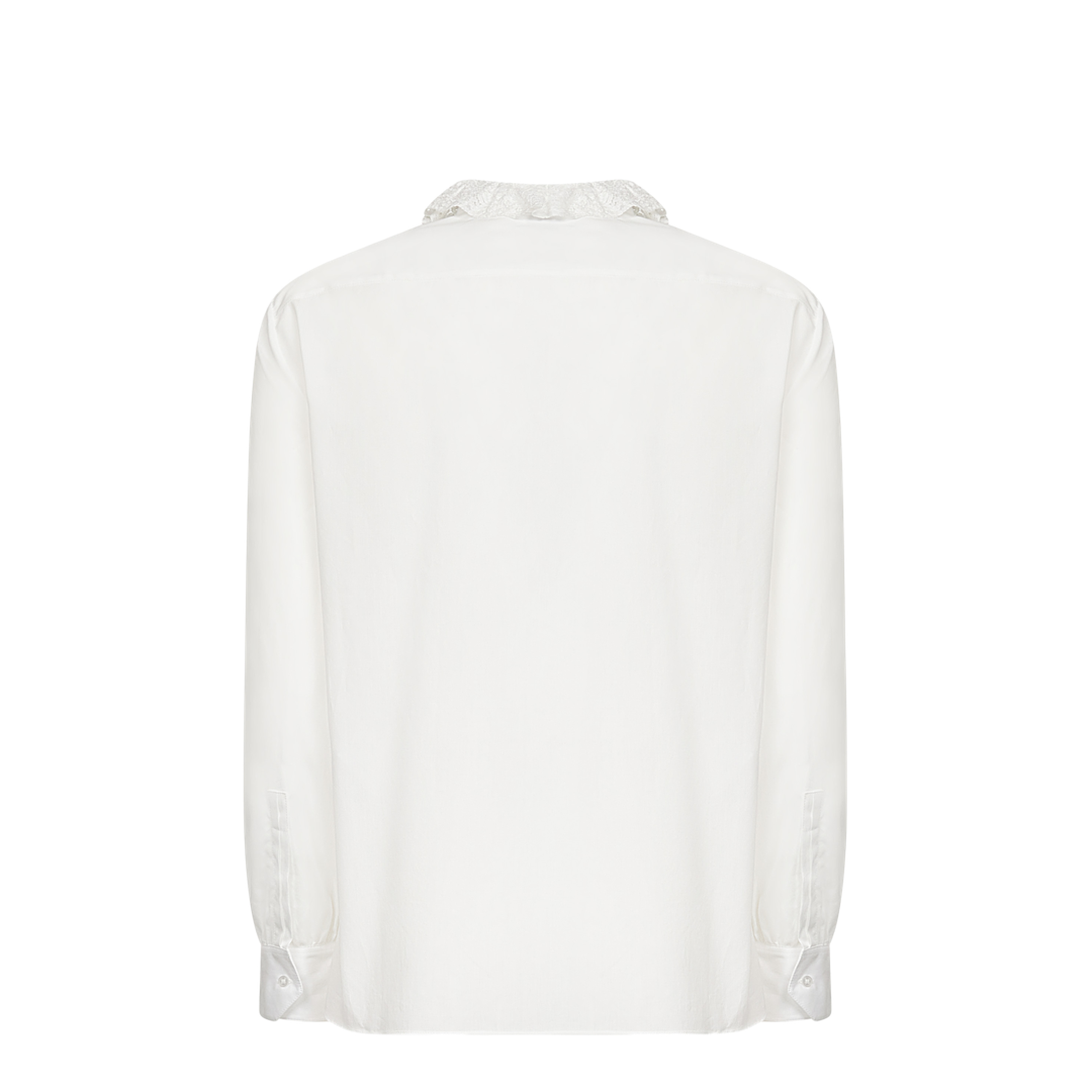 Crumpled Poplin Blouse - Image 2