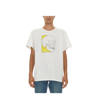 Skull Print T-Shirt - Image 1