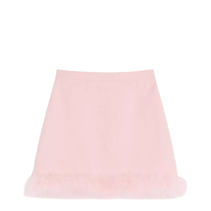 Miniskirt with Feathers - Image 1