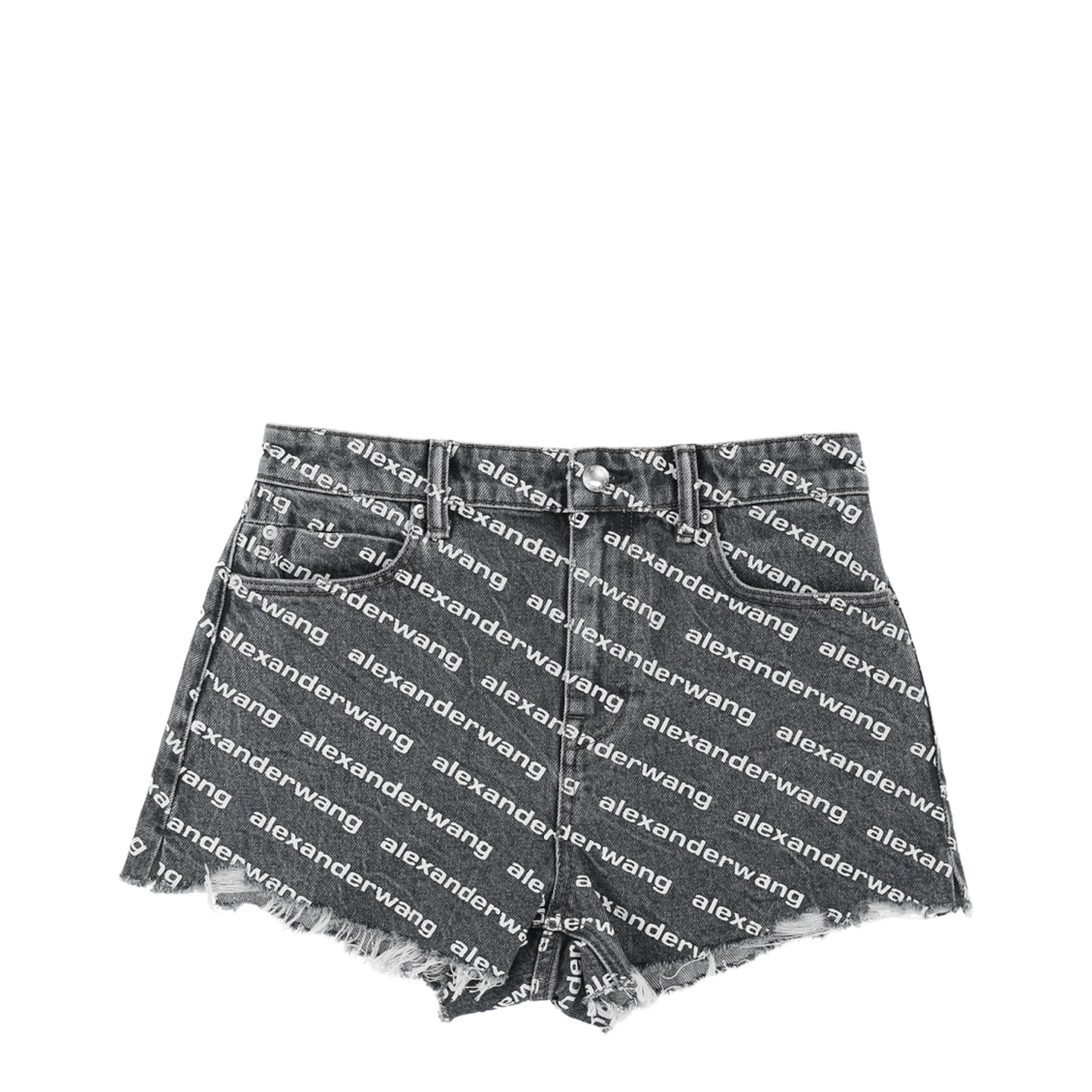 Shorts with All Over Logo - Image 1