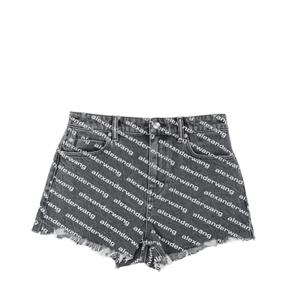 Shorts with All Over Logo - Image 1