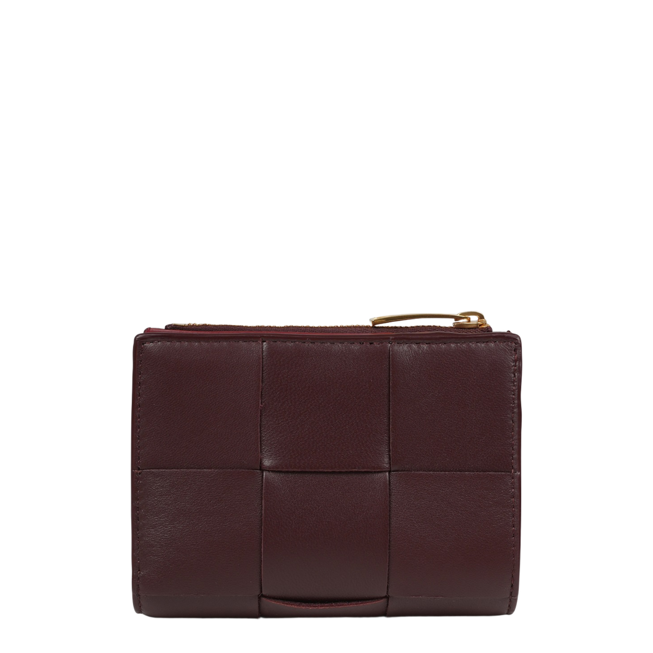 Cassette Small Bi-Fold Wallet Burgundy - Image 1
