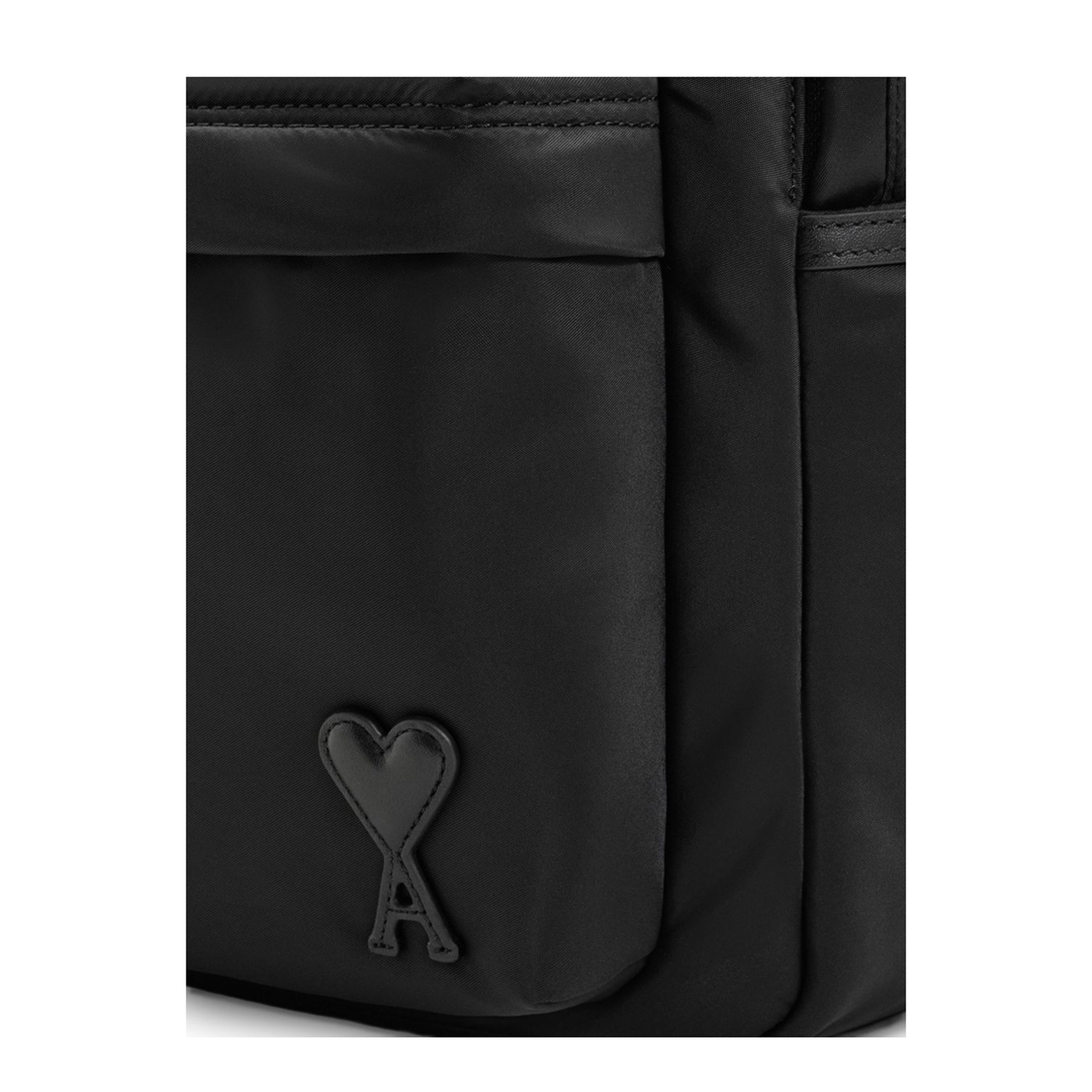 Marcel Nylon Backpack - Black - Image 5