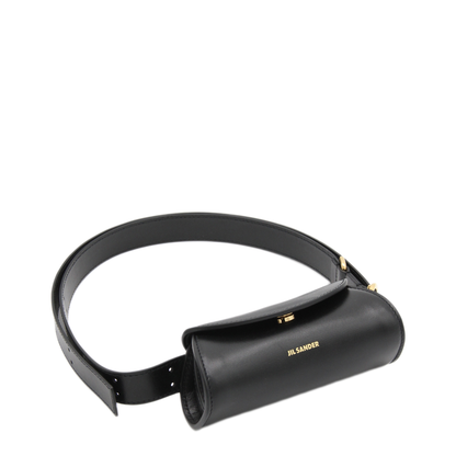 Small Calfskin Shoulder Bag - Black - Image 4
