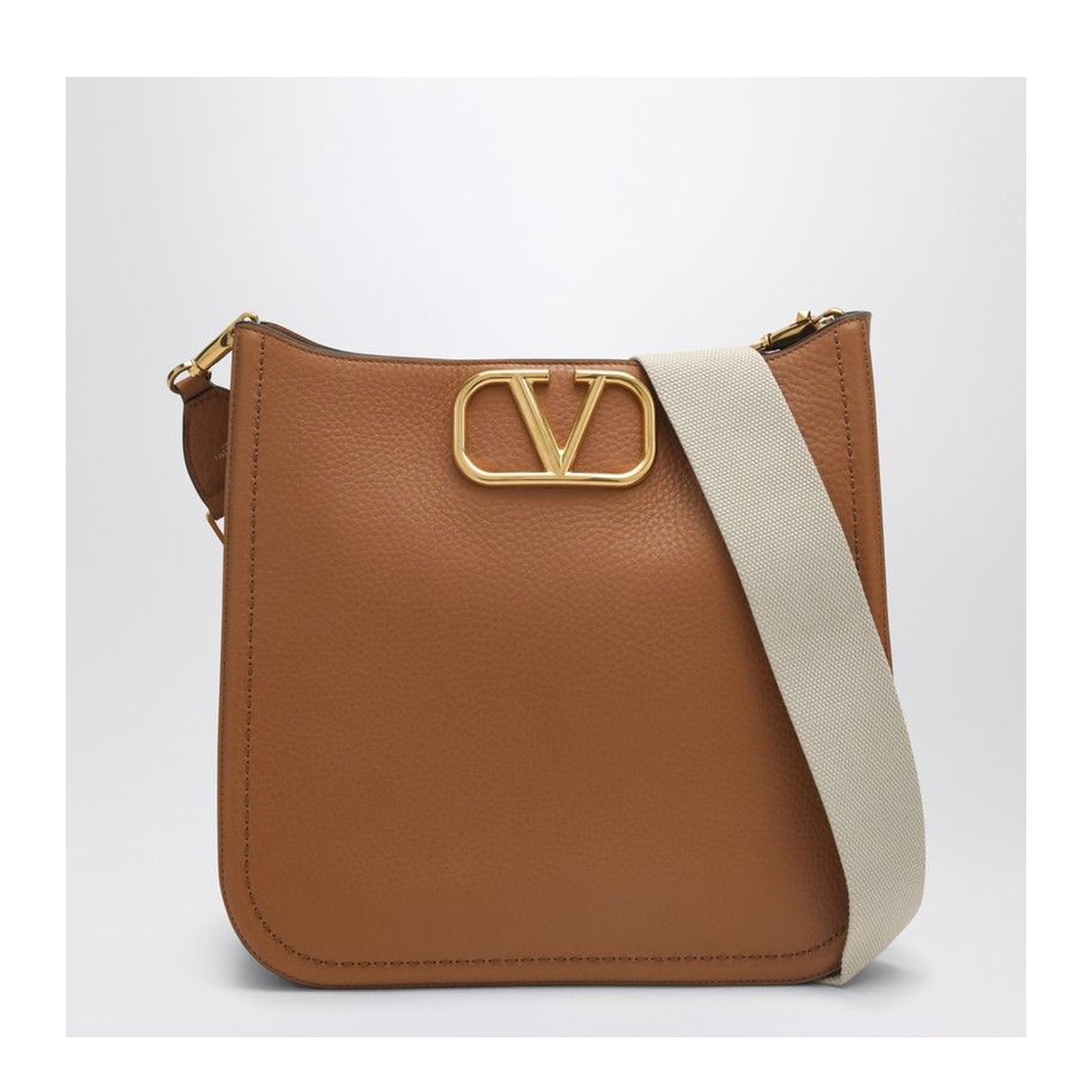Medium Almond Alltime Shoulder Bag - Image 3