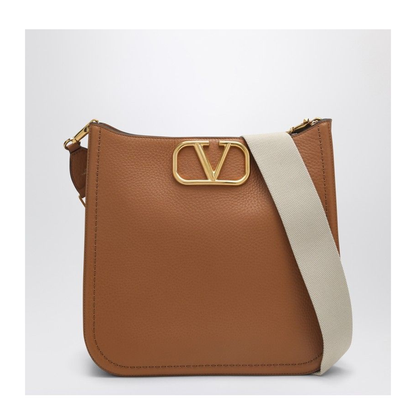 Medium Almond Alltime Shoulder Bag - Image 3