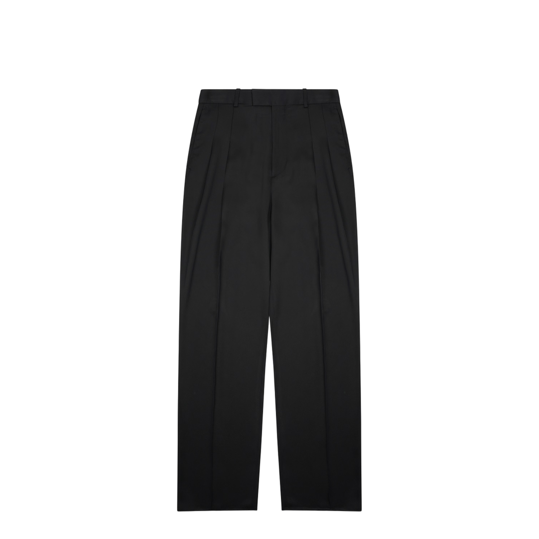 Silk Blend Tailored Pants - Image 1