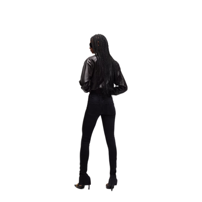 Soft Nappa Bomber Jacket - Image 3