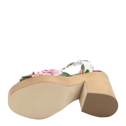 Floral Platform Sandals - Image 4