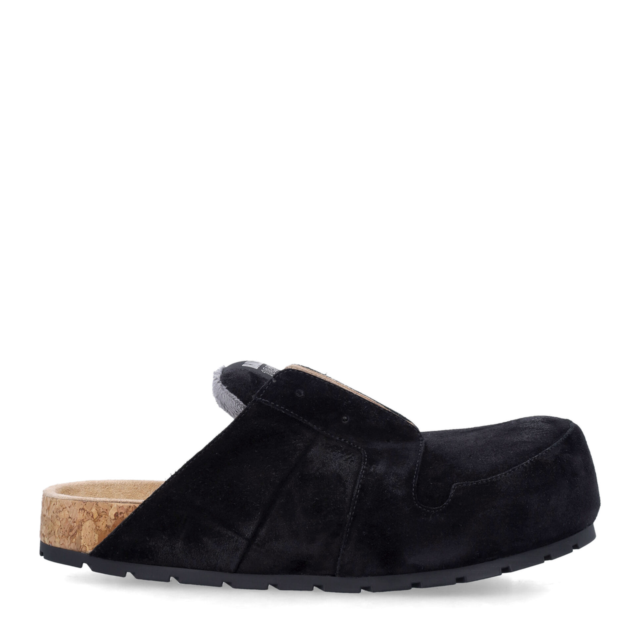 Dumbo Sabot in Distressed Suede Calfskin - Image 1