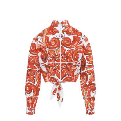 Popeline Maiolica Shirt - Image 4
