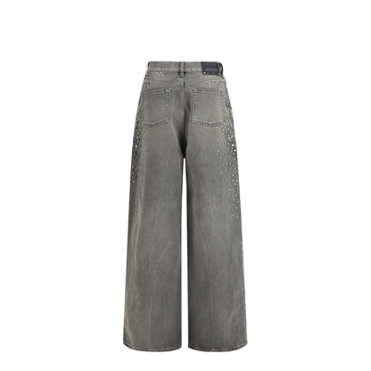 Melody Stud Degraded Jeans - Image 2