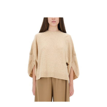 Oversized Wool and Cashmere Sweater - Image 1