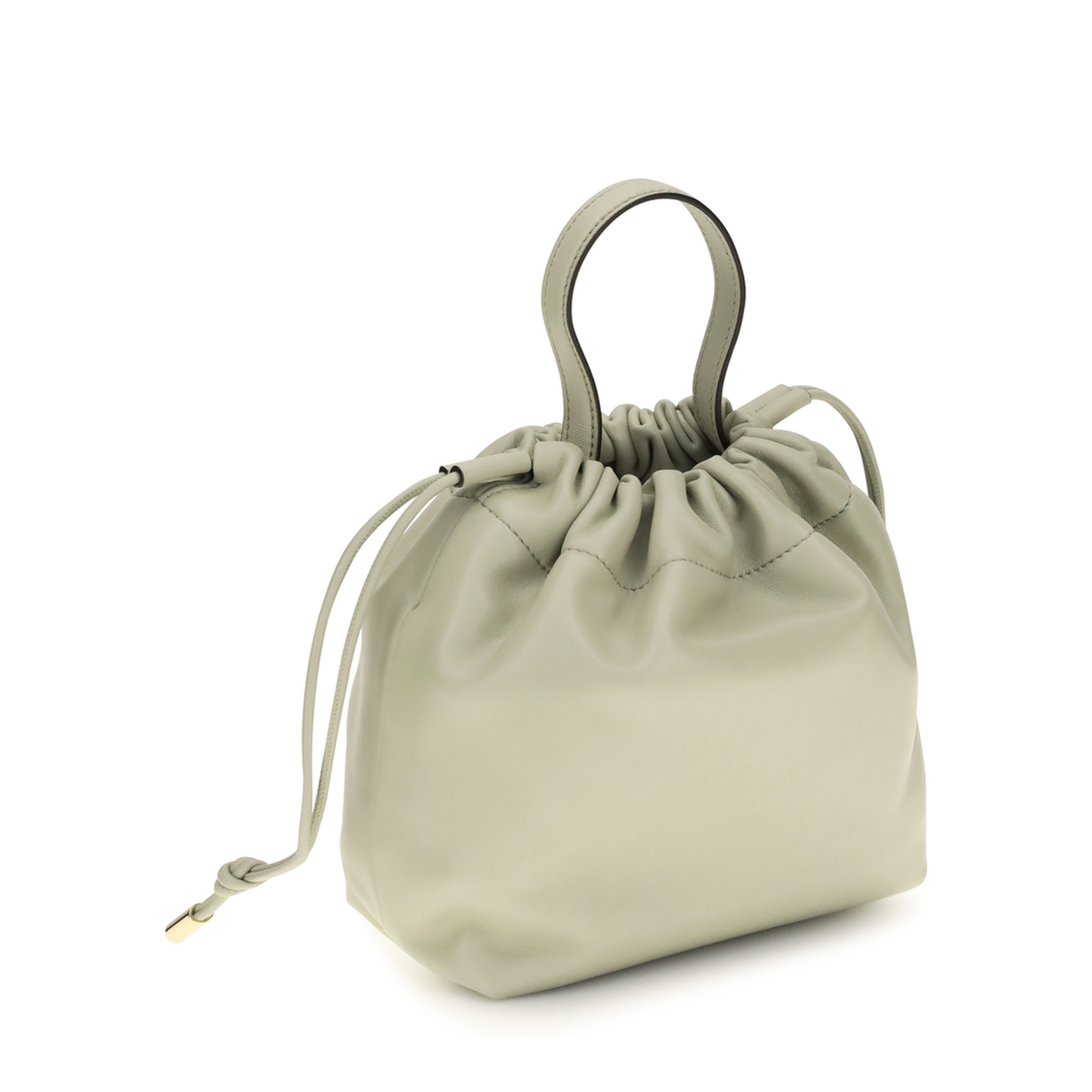 Icons Small Lambskin Shoulder Bag - Greyish Blue - Image 3
