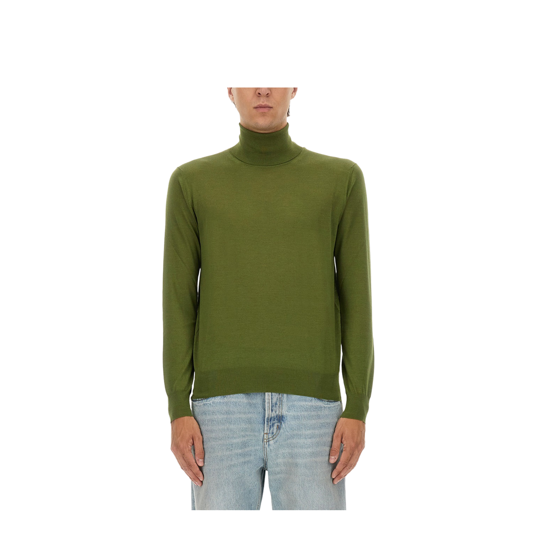 Cashmere Wool and Silk Turtleneck - Image 3