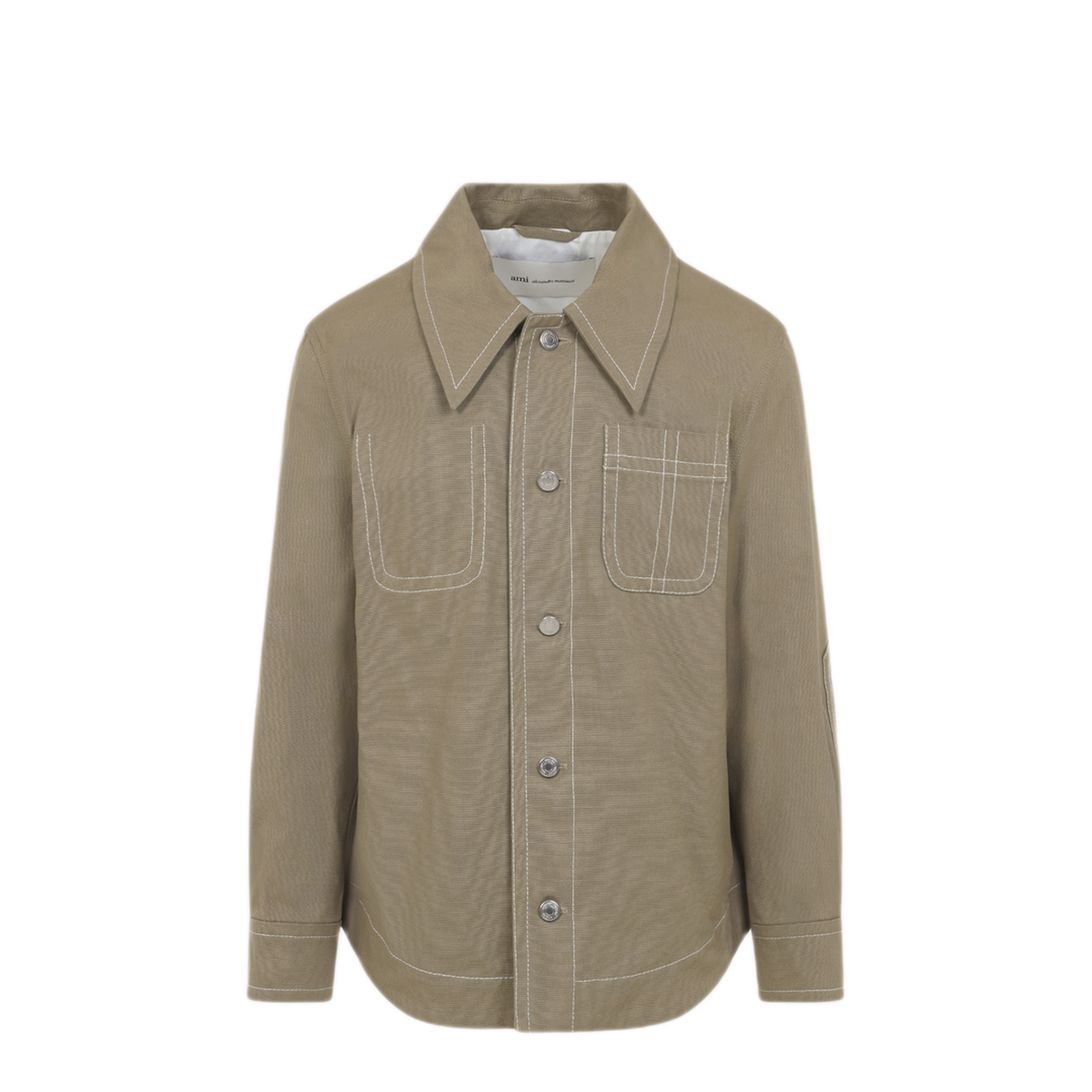 Worker Buttoned Jacket - Image 1