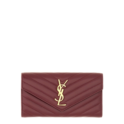 Cassandre Matelassé Large Flap Wallet In Lambskin - Image 1
