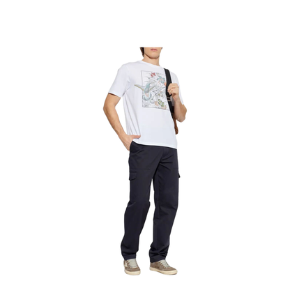 Floral-Print Cotton T-Shirt - Image 2