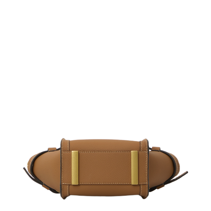 Mini Leather Shopping Bag - Image 3