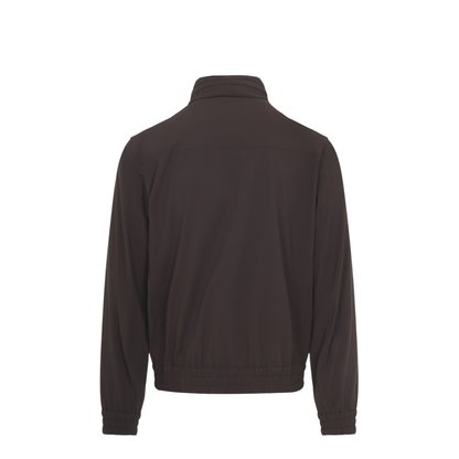 Water Resistant Blouson Jacket Brown - Image 4