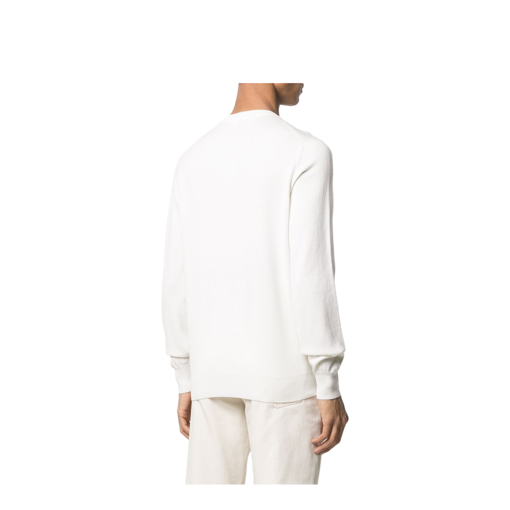 Crewneck Sweater in Panama Color - Image 4