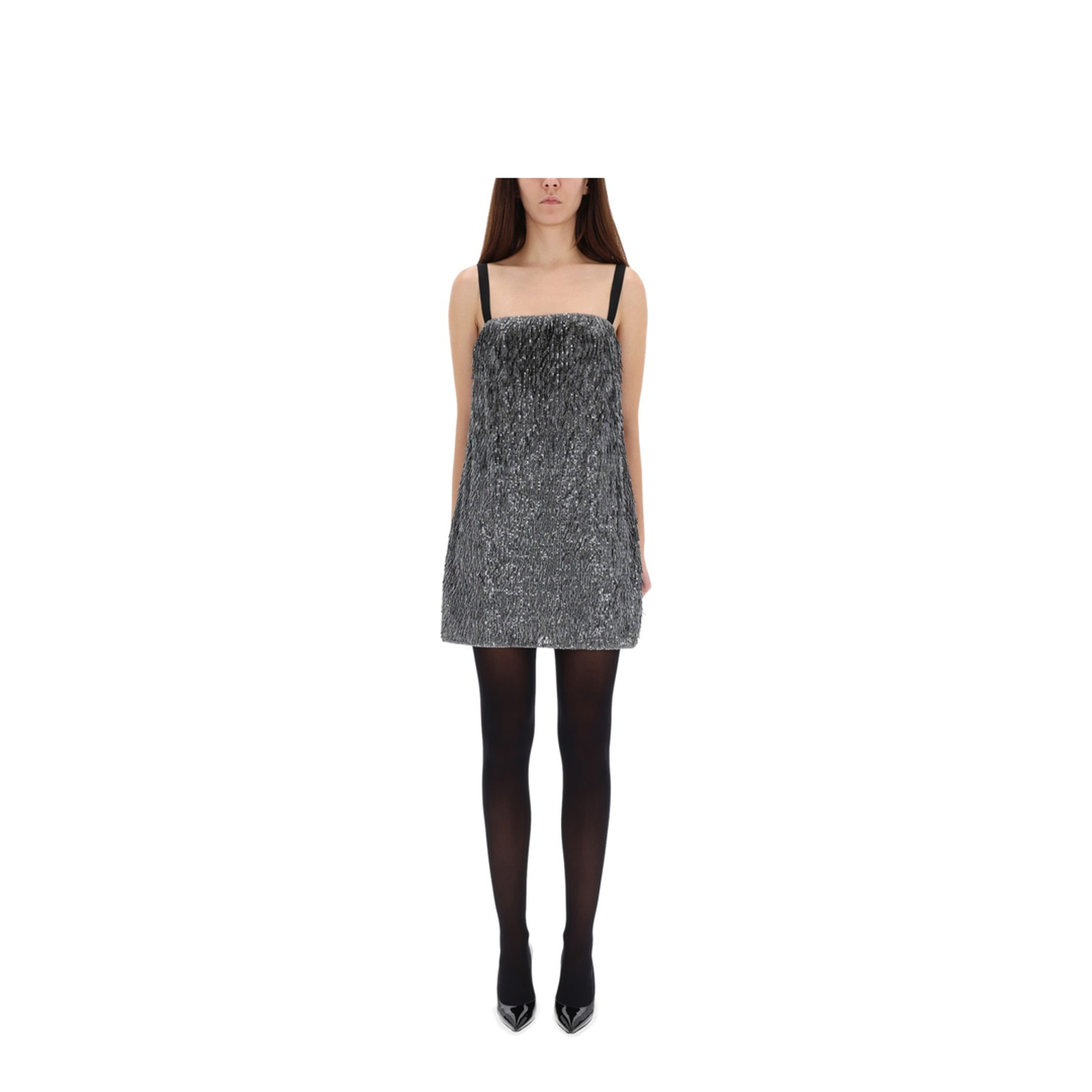 Sequined Mini Dress - Image 4