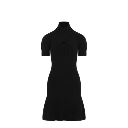 Scarf Draped Dress - Image 3