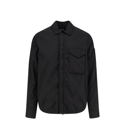 Long-Sleeve Patch-Pocket Shirt - Image 1