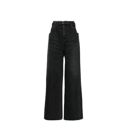 Wide-leg Denim Jeans - Image 1