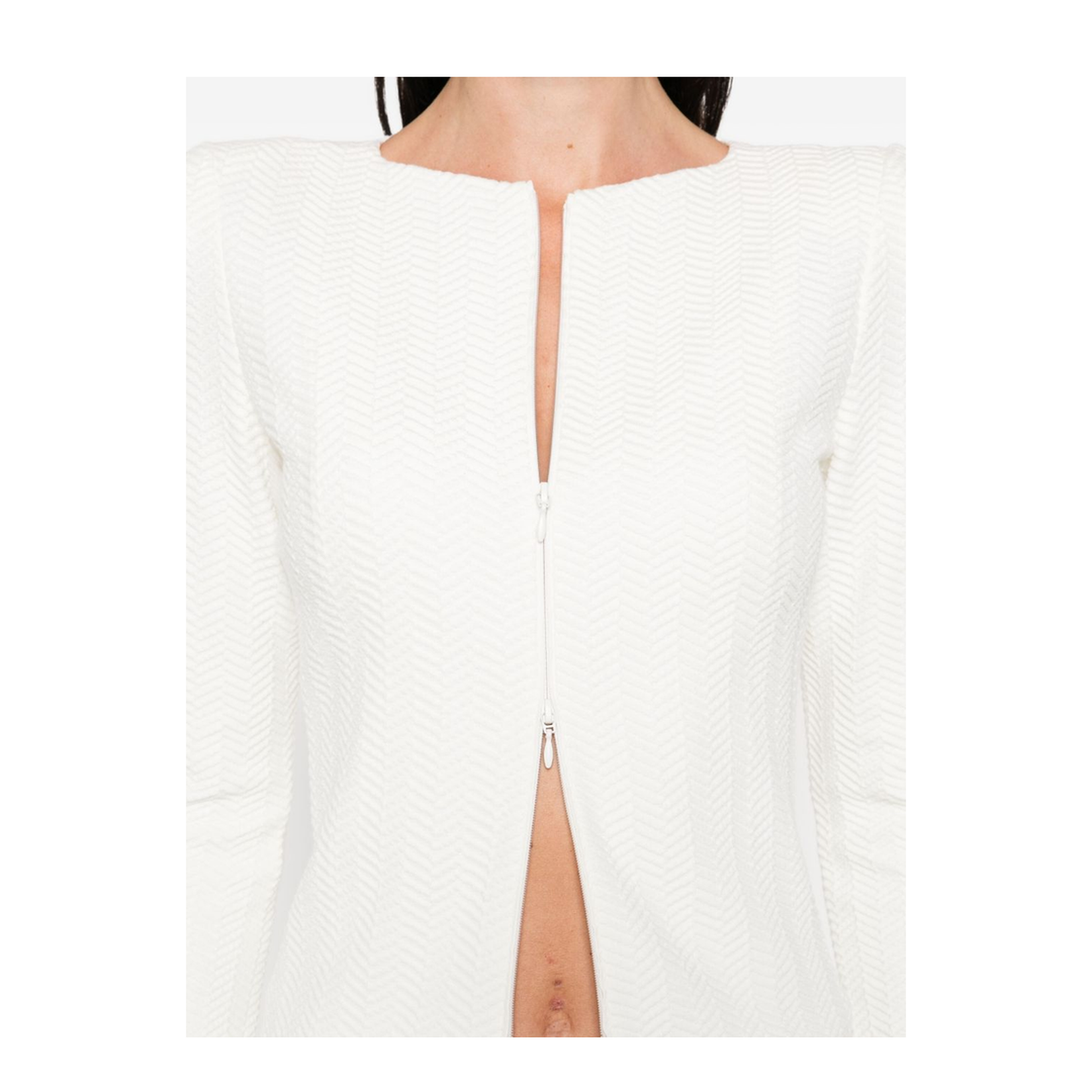 Cotton Blend Blazer Jacket - Image 2