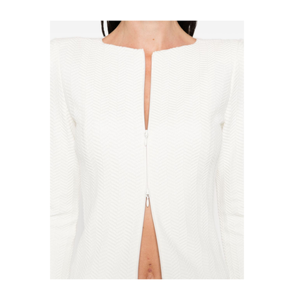 Cotton Blend Blazer Jacket - Image 2