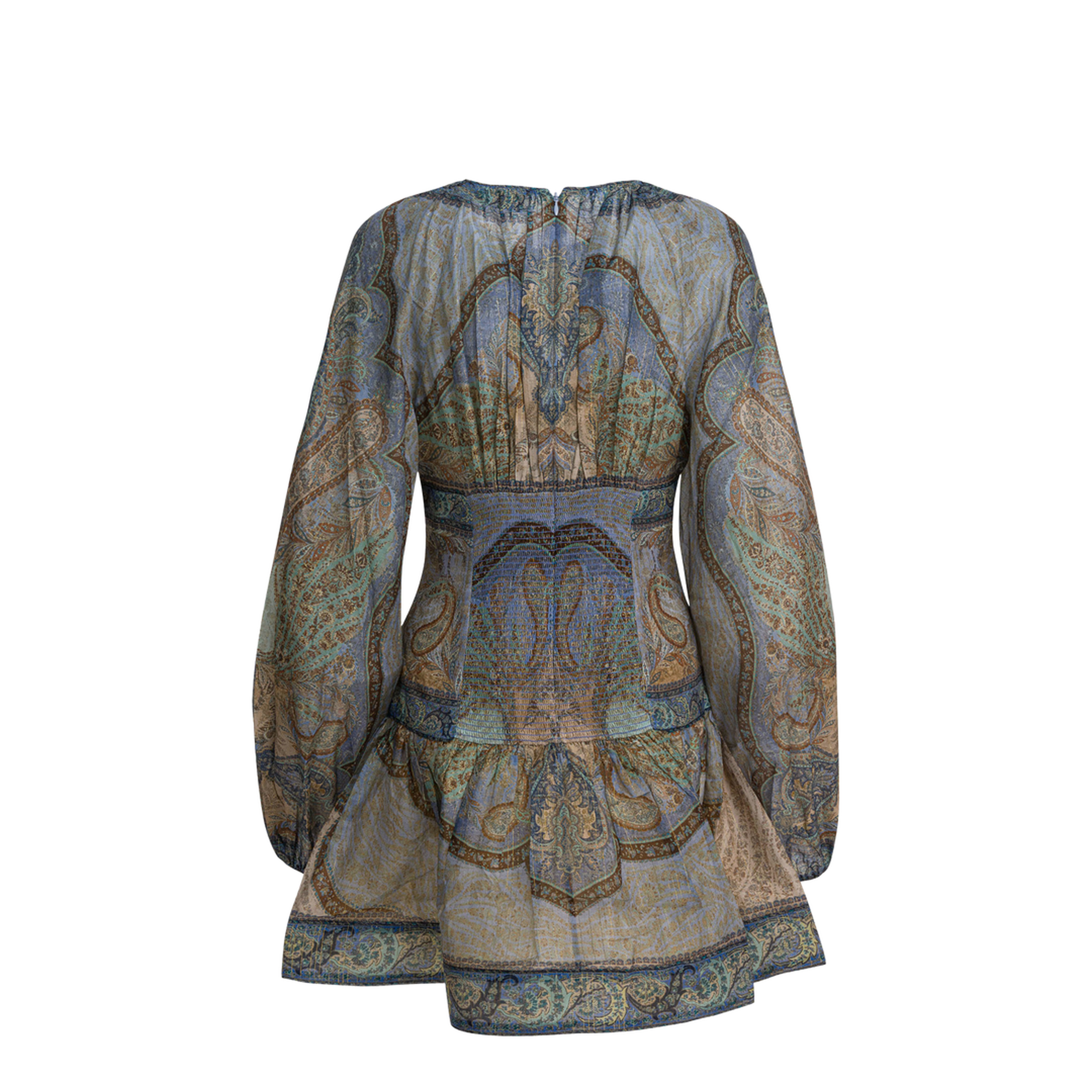 Wanderlust Cotton Silk Mini Dress - Image 2