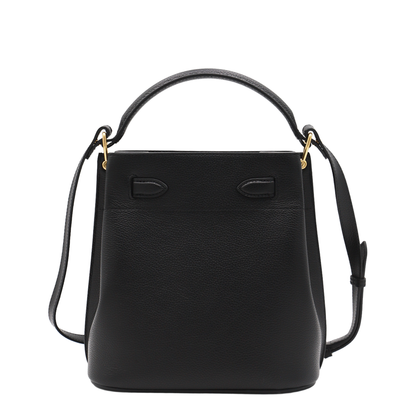 Islington Bucket Bag Small Classic Grain - Black - Image 5
