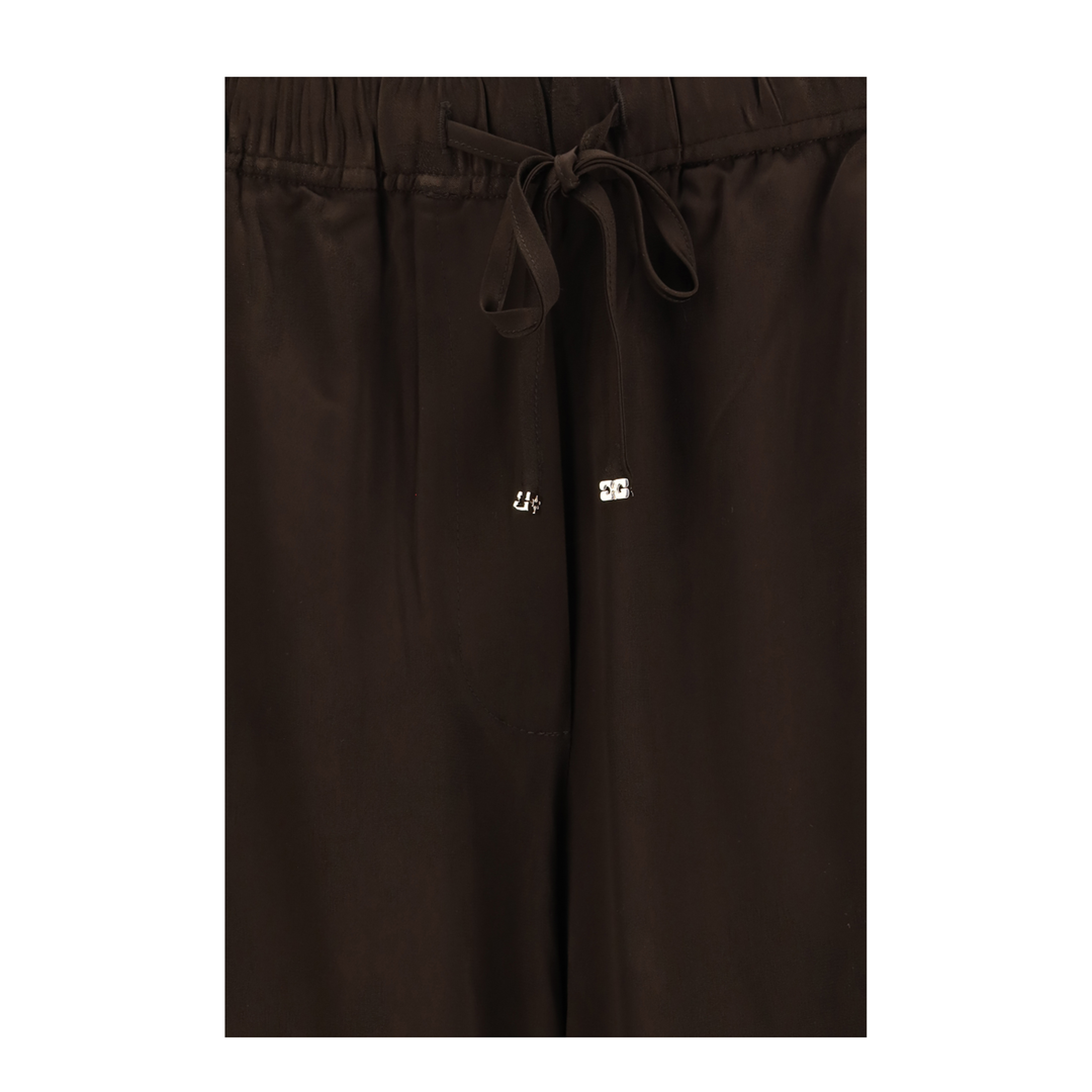 Satin Drawstring Pants - Image 3