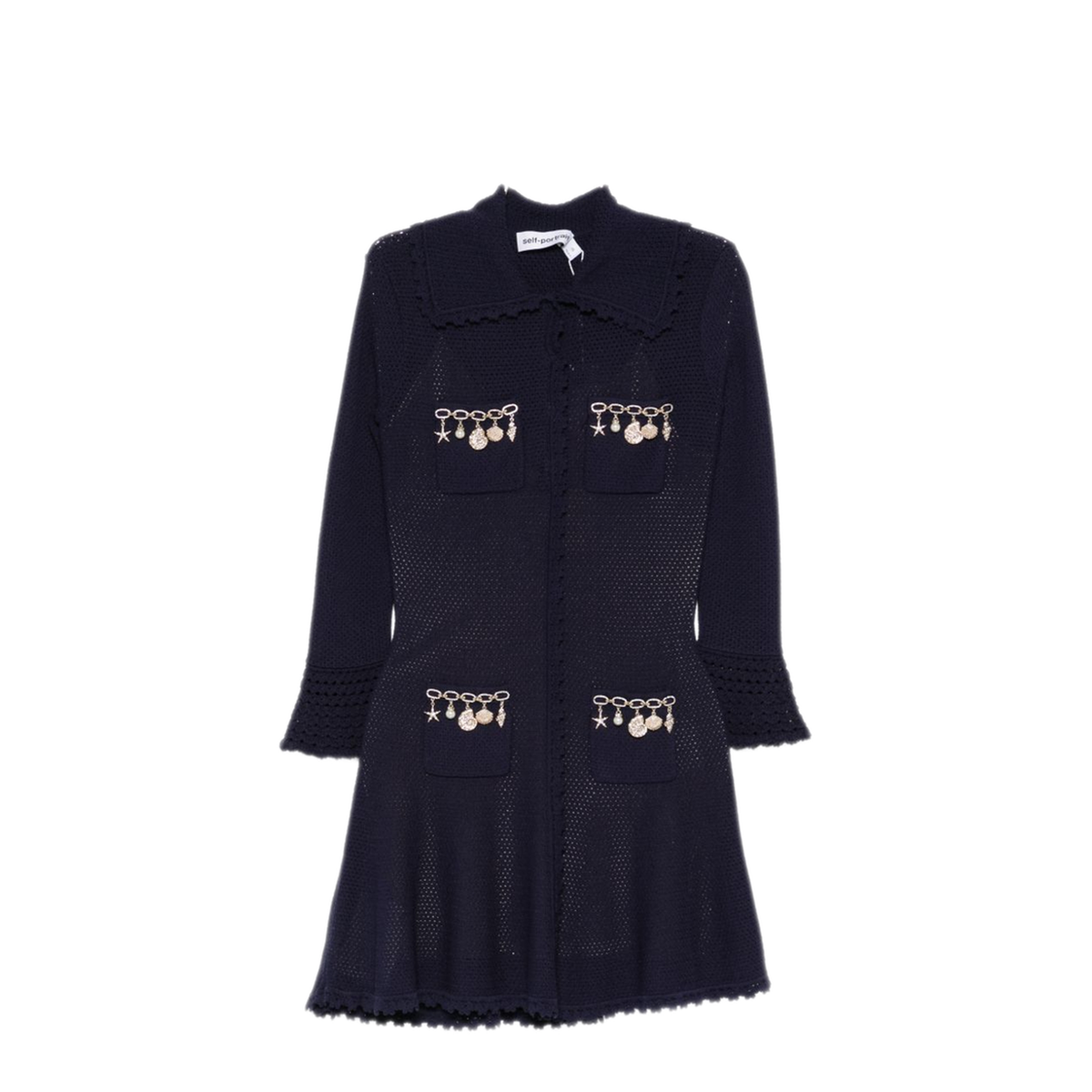 Self Portrait Dresses Navy - Image 1