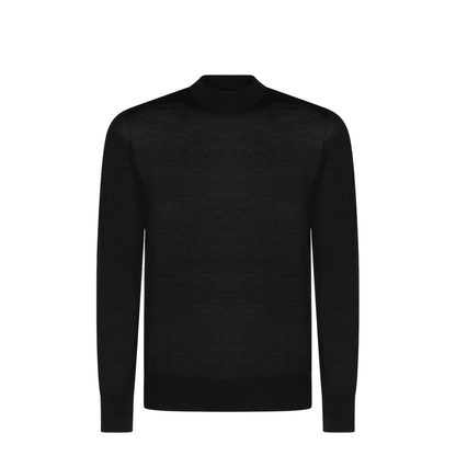 Cotton and Silk Blend Sweater - Image 1