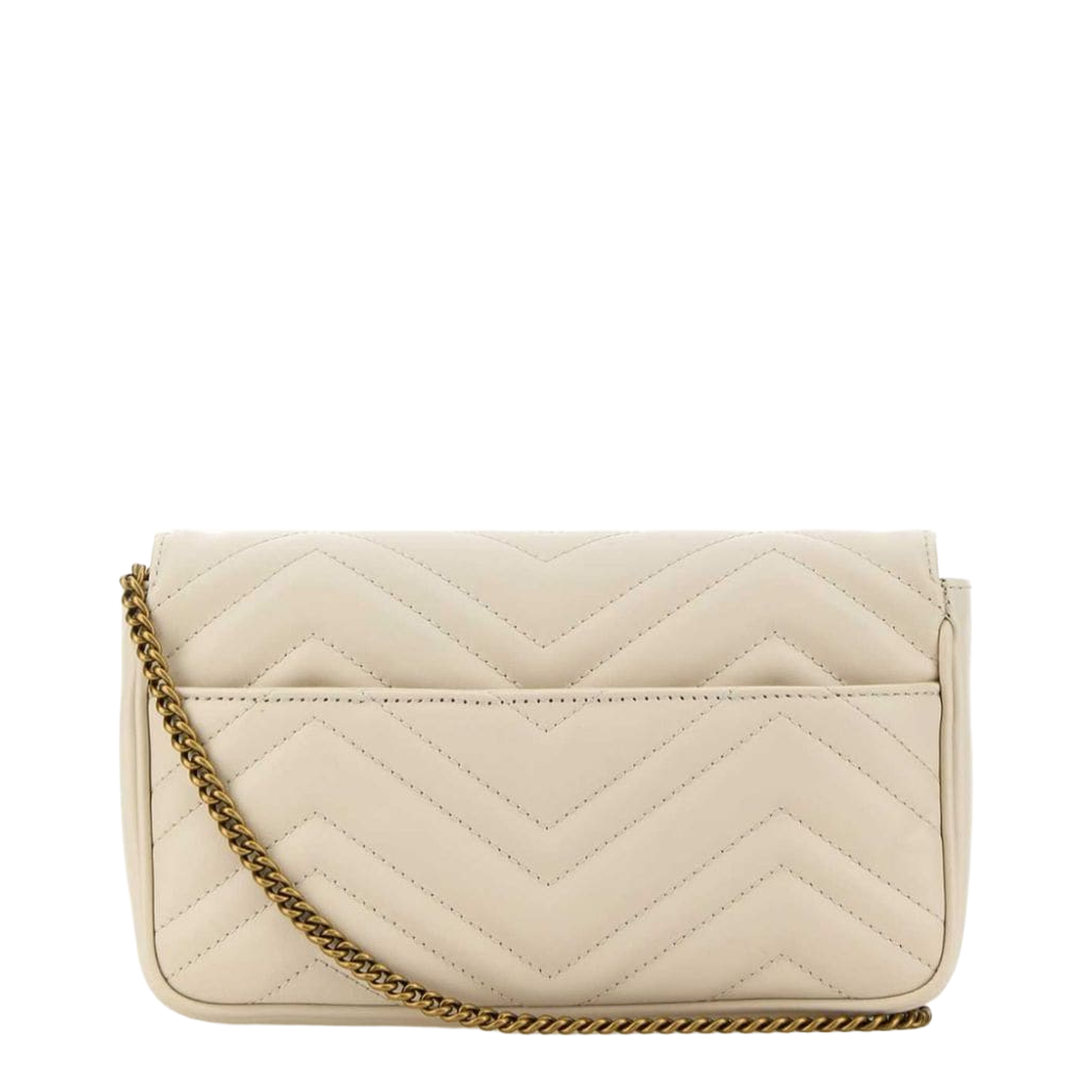 GG Marmont Canvas Shoulder Bag - Beige - Image 2