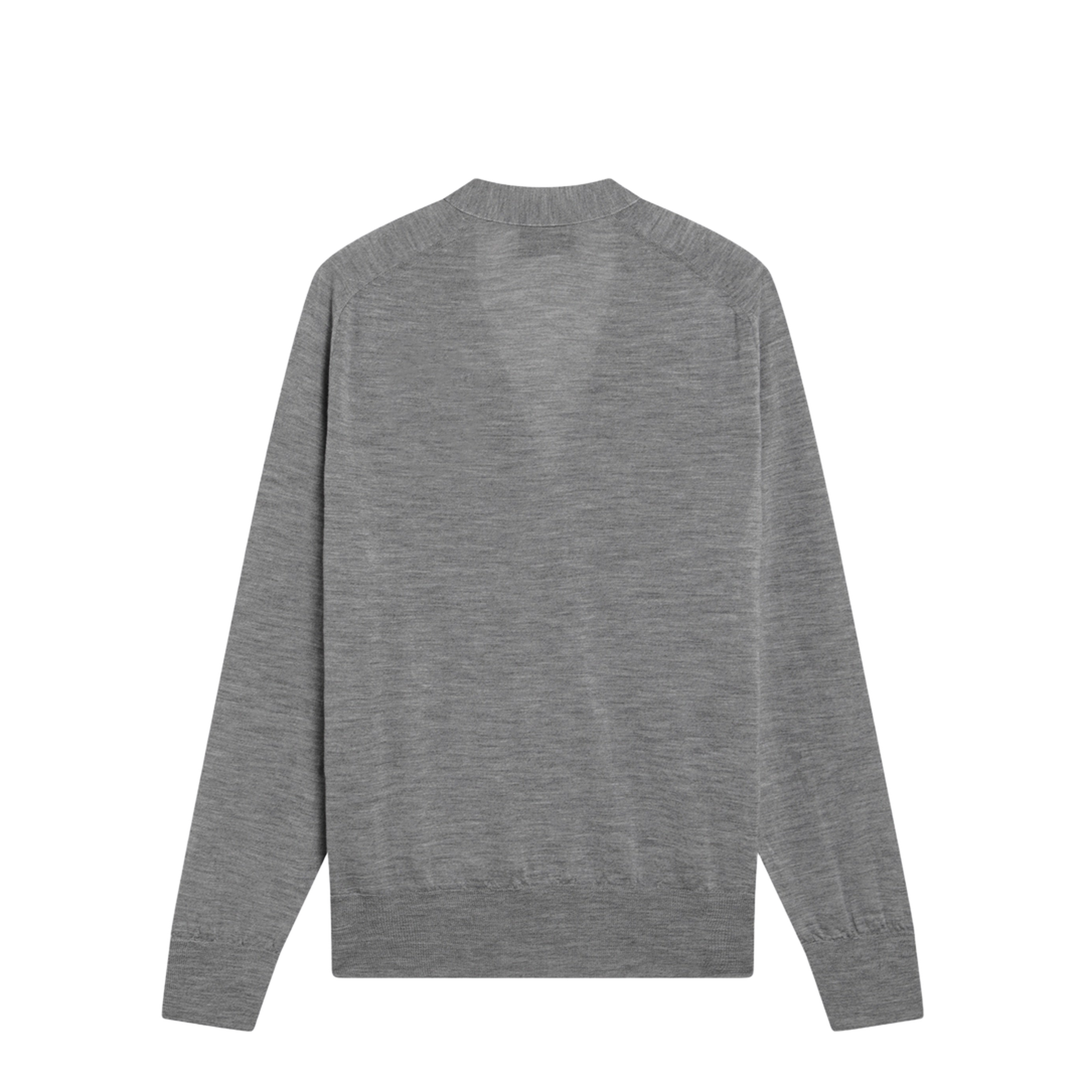 Grey De Coeur Cardigan in Wool - Image 2