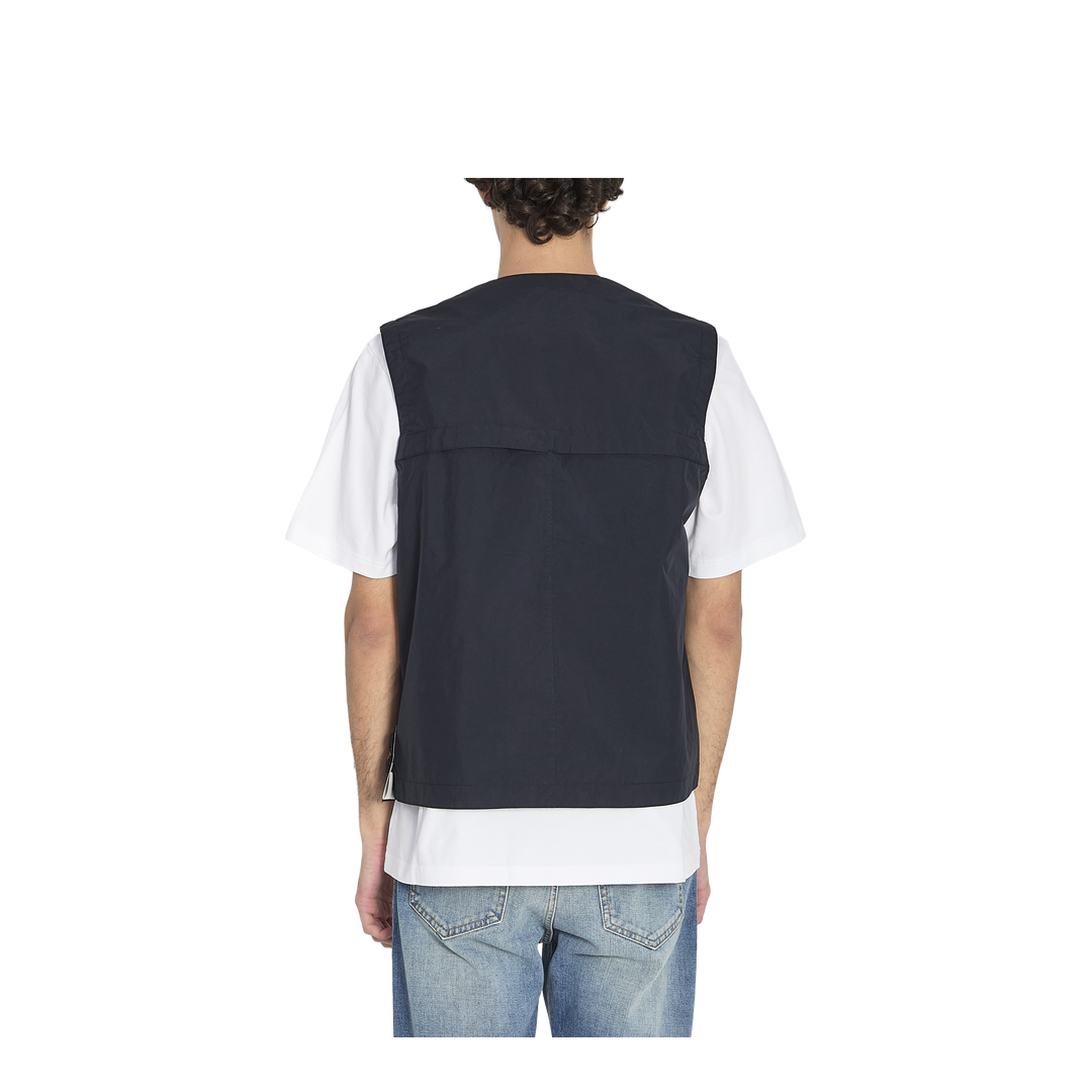 Metal Lamina Poly Ripstop Vest - Image 4