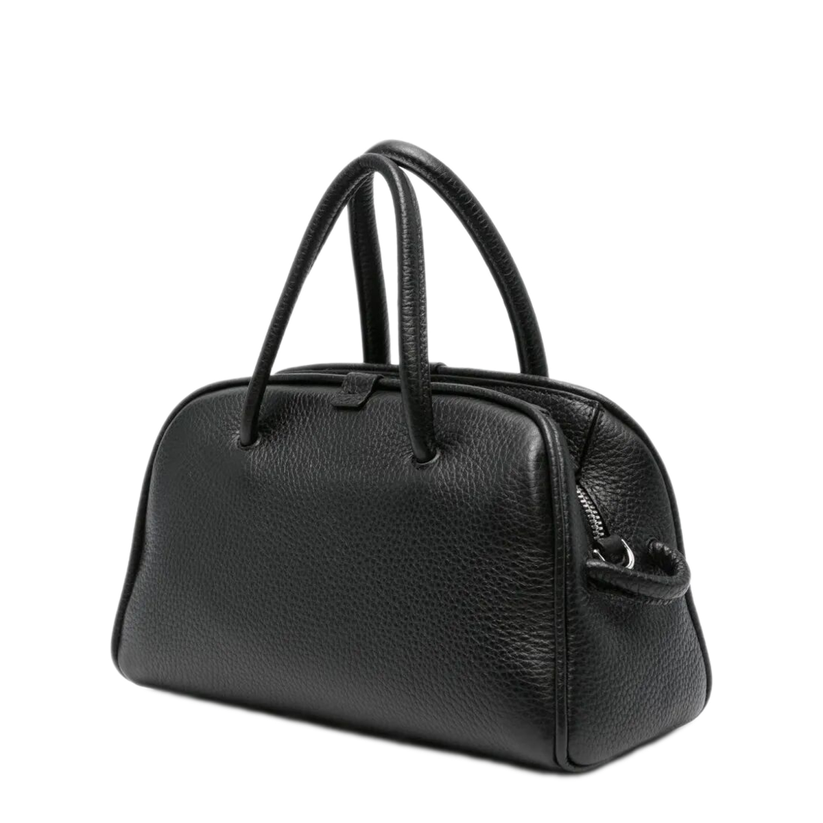 Le Petit Turismo Grained Calfskin Bowling Bag - Black - Image 2