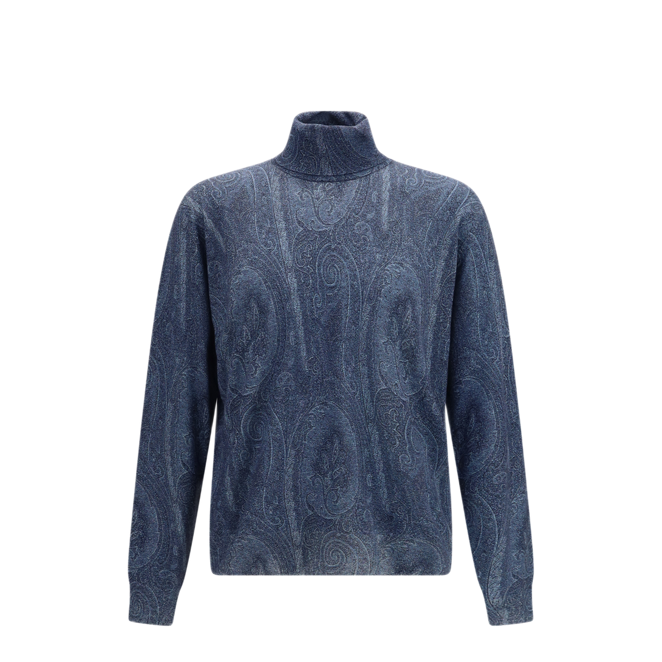 Printed Turtleneck Sweater - Image 1