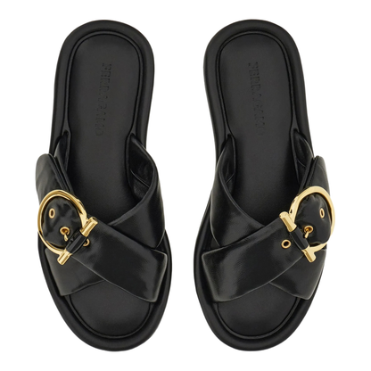 Elyzia Leather Slide - Image 4