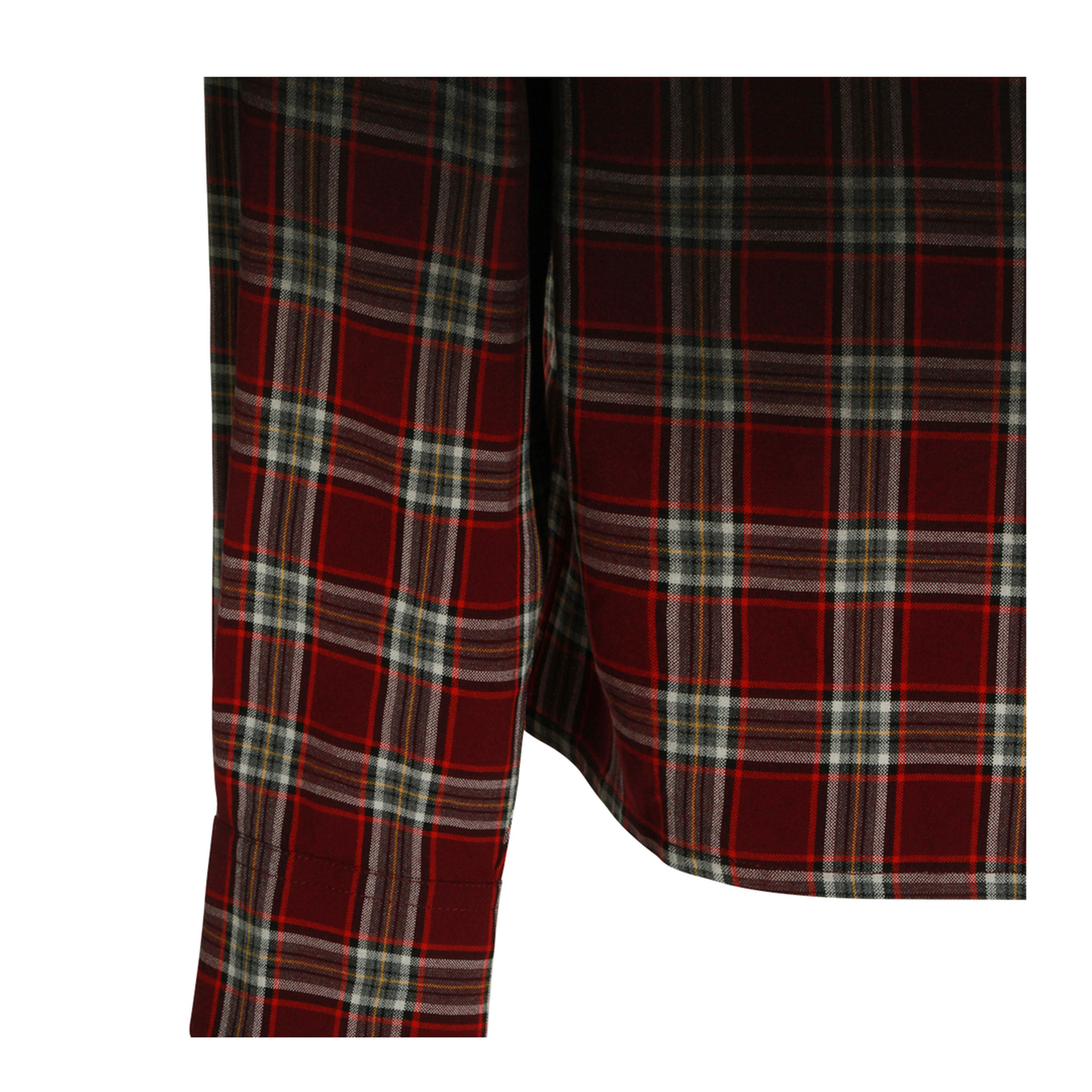 Red Gradient Check Shirt - Image 7