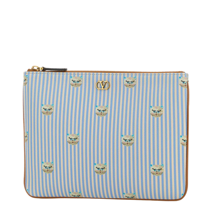 Printed Leather Pouch - Image 2