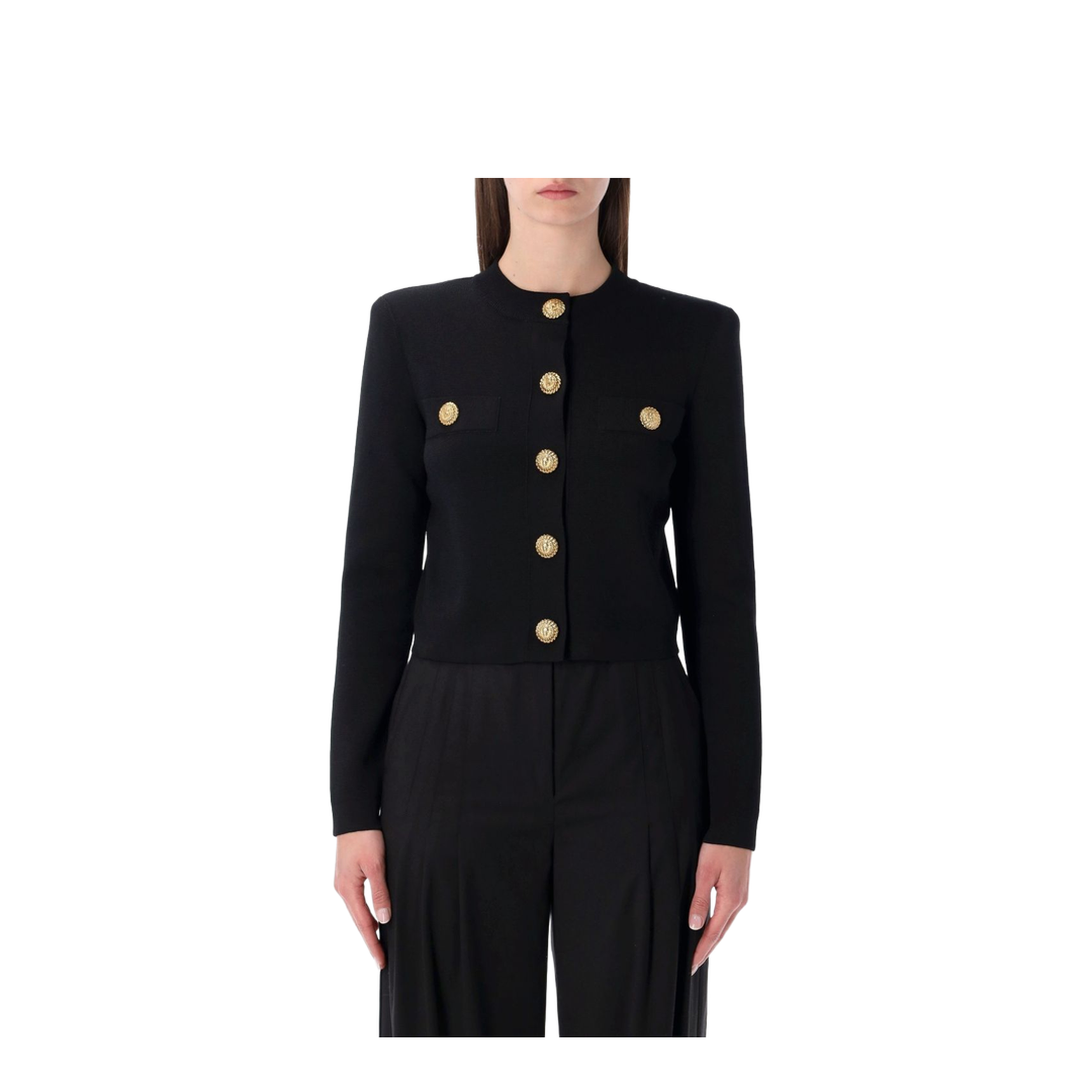 Cropped Cardigan - Image 1