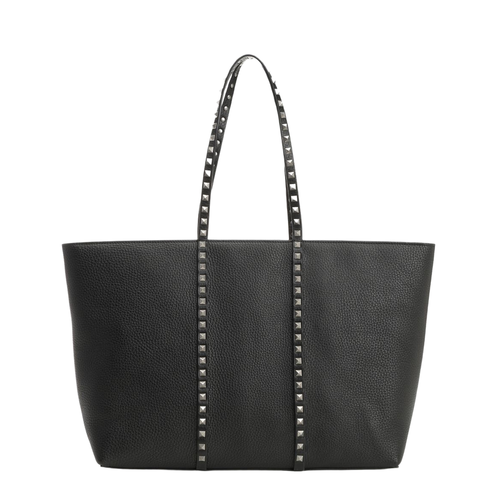 Rockstud Leather Tote Bag - Image 3