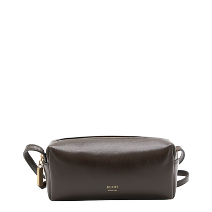 Kye Mini Calfskin Crossbody - Dark Brown - Image 1