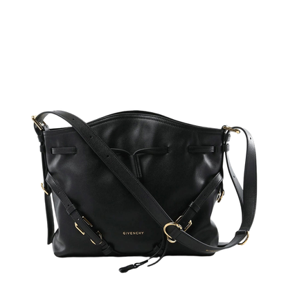 Small Voyou Bucket Bag in Shiny Leather - Image 6